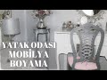 YATAK ODASI DOLAP BOYAMA Evde Mobilya Boyama | AÇELYA DAMDELEN