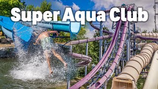 All Waterslides At Super Aqua Club Amazing Waterpark Near Montreal