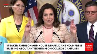 NEW: Speaker Johnson's Emergency Campus Antisemitism Crackdown