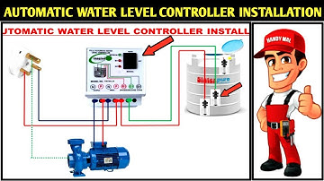 AUTOMATIC WATER LEVEL CONTROLLER INSTALLATION! WATER LEVEL CONTROLLER CONNECTION