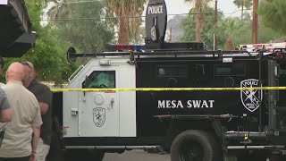 Mesa bank robbery suspect shot, killed in Tempe