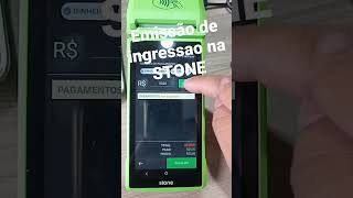 Sistema de emissão de ingresso da integrado a STONE