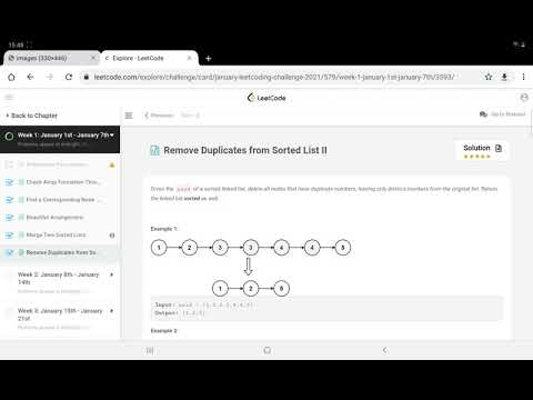 Remove Duplicates from Sorted List II - LeetCode 82