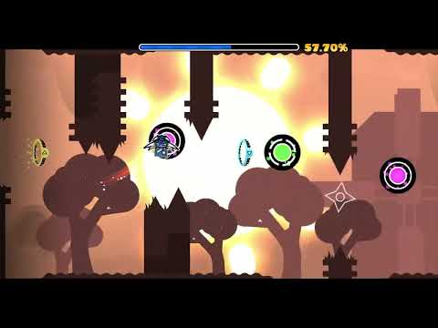 Sun Journey 100% (Easy demon) by Shulkern | Geometry Dash