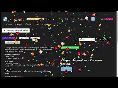 skillrack daily challenge|skillrack python |dc01/09/2023|skillrack solutions|skillracktodaysolutions