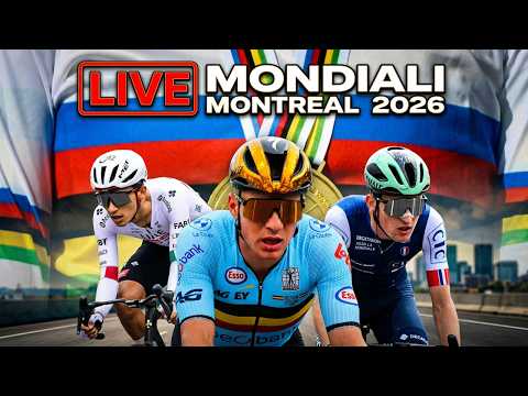 Video CAMPIONATO MONDIALE CICLISMO Montréal 2026 - Prova maschile in linea Élite - LIVE REACTION