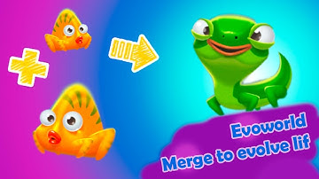 Evoworld - Merge to evolve lif  Gameplay Walkthrough iOS, Android