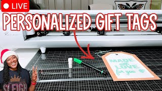 How to Write and Make Personalized Gift Tags with Cardstock with Siser Romeo