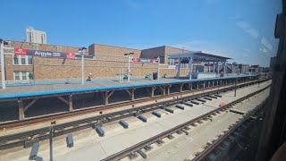 CTA Purple Line Express, Loop-bnd | Howard to Belmont | 5000 Series Bombardier || 7.21.2025