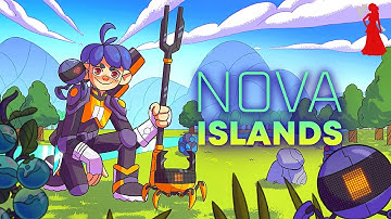 Astronaut Survival With Robots! | NOVA ISLANDS | First Look Crafting Building Surviving Gameplay