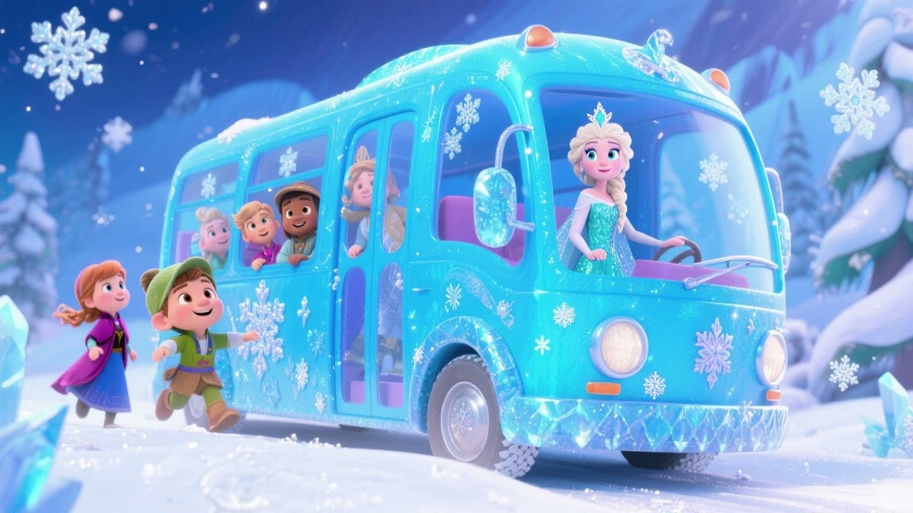 Elsa and the Magical Adventure Bus 8 | The Enchanted Sky Bridge