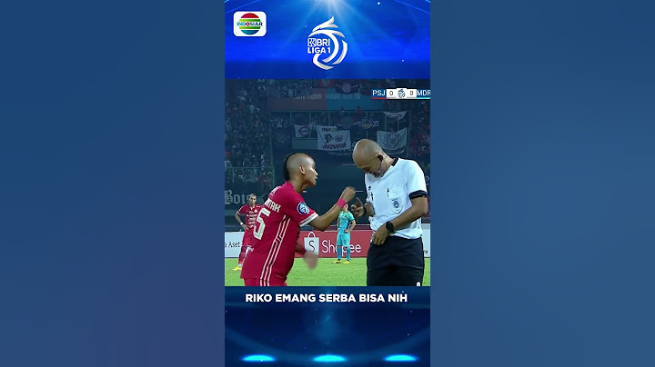 Wasit ketawa! Momen lucu Liga 1, Riko kasih tau wasit #shorts