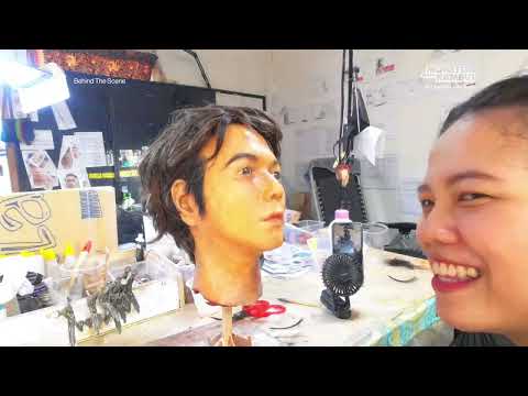Behind The Scene - Proses Special Effects Makeup Bona (Iqbaal Ramadhan) Monster Pabrik Rambut.
