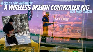 A quest for simplicity - A minimalist wireless breath controller rig for MIDI Guitar