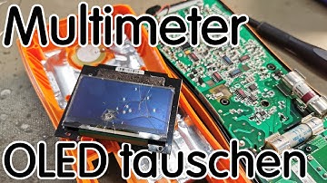 Agilent Multimeter Displaytausch 💥 OLED am Ars**