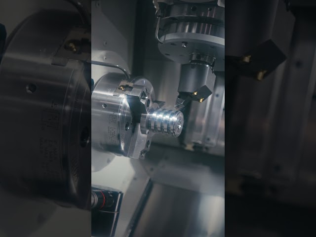 複合加工機+ビルトインロボットMULTUS B250ⅡARMROID #Shorts #オークマ #OKUMA #MultitaskingMachine