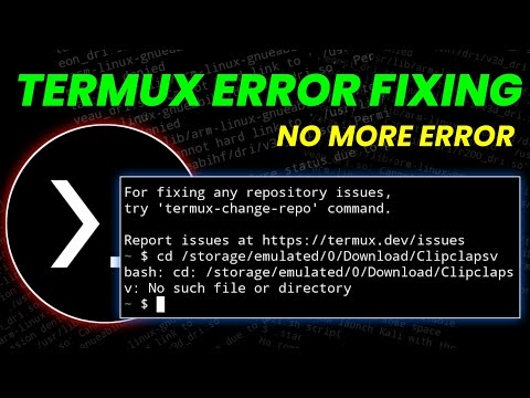 Fixing 'No Such File or Directory' Error in Termux | By Technolex