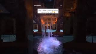 “The spa that feels like you’ve stepped inside a mountain.” 🏔️