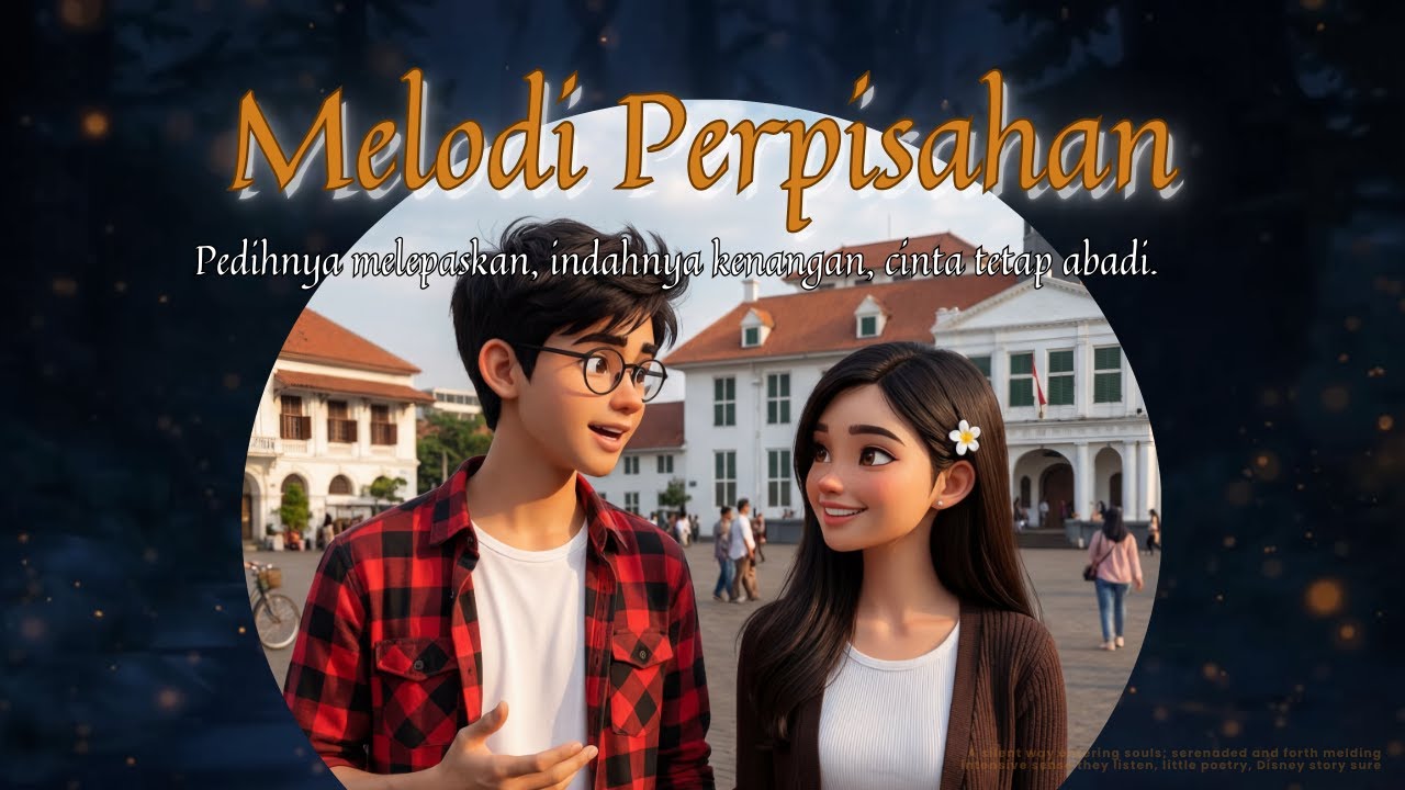Melodi Perpisahan - Official 3D Animated Music Video (Disney Style) 🥀  