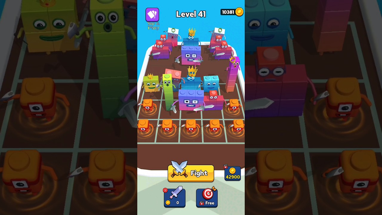 Cube Number Short New Android Games Gameplay ios Walkthrough Simulator