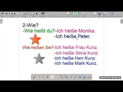 مراجعة لغة ألمانية شىرح كامل الوحدة الأولى الصف الأول الثانوي الترم الأول