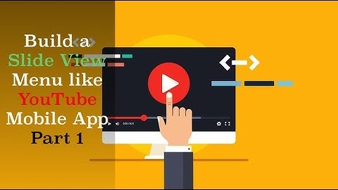 Swift: Slide View Menu like YouTube: Part 1