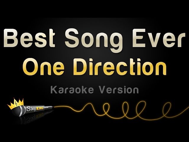 One Direction - Best Song Ever (Karaoke Version) class=