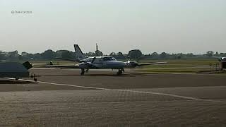 Back In time 2005 Teuge Airport Cessna 441 Conquest II EI-DMG