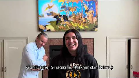 Gizhiibazhe = His/her skin itches (Ojibwe Word of the Day)