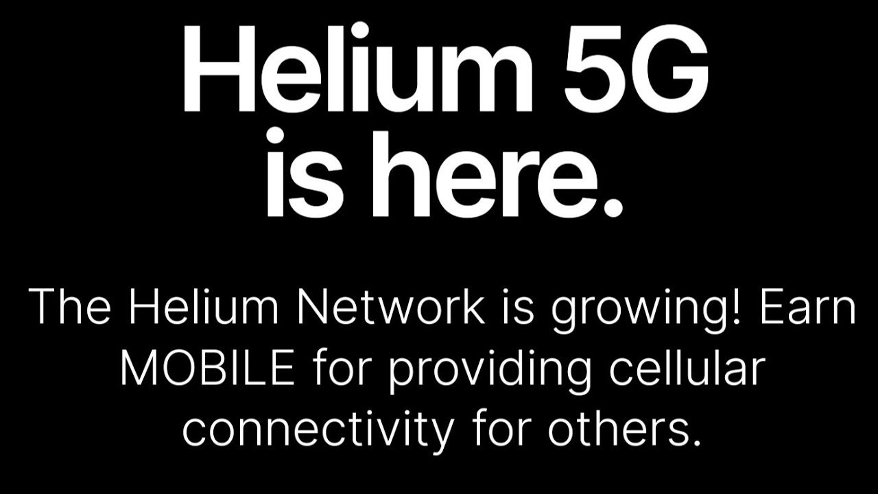 Helium Mobile 20 Plan Unlimited Data Plan TMobile 5G Network Access