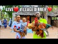 LIVE 🔴🍲 Chicken Stew & Soft Fluffy Mahamri ❤️ Peaceful African Village Family Dinner