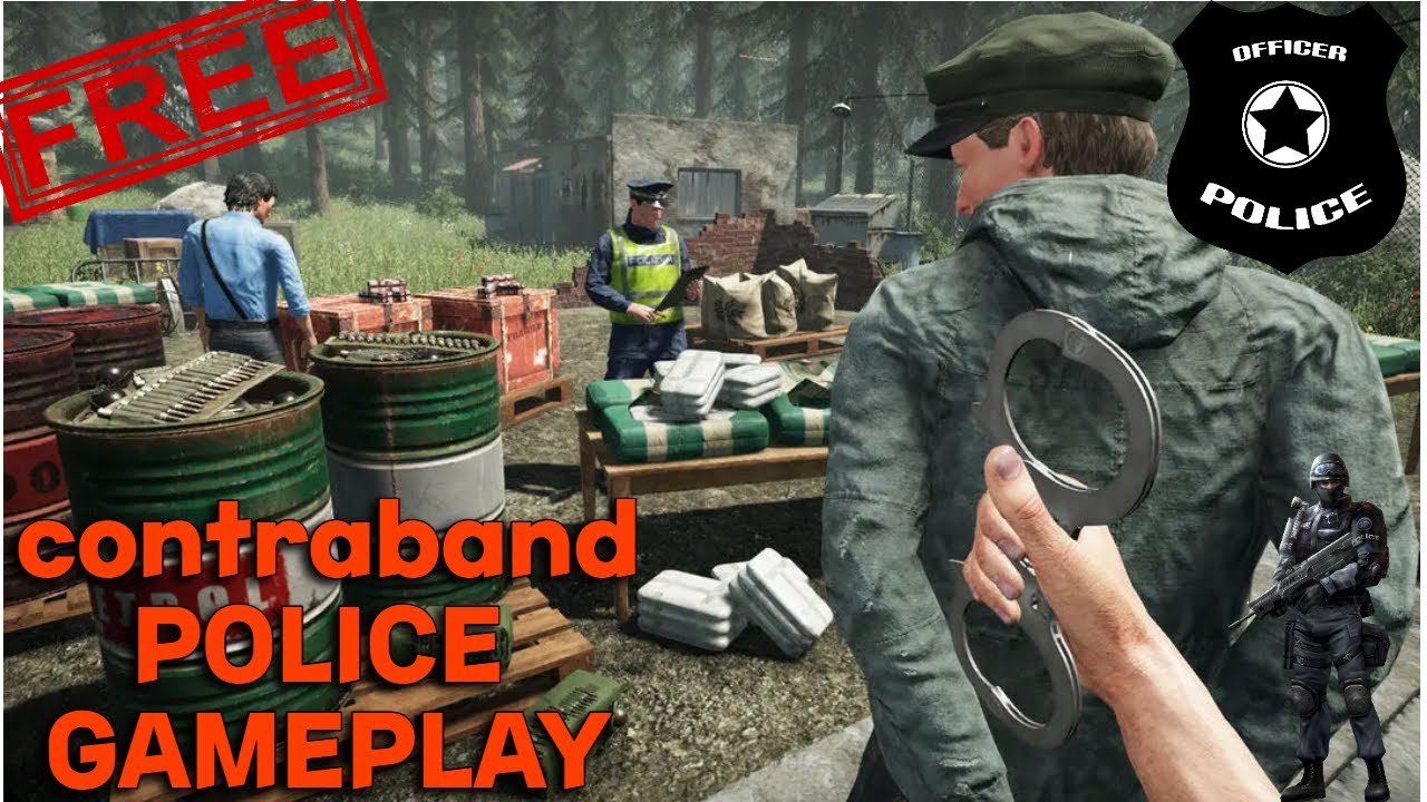 Finally got the job of border police........contraband police gameplay