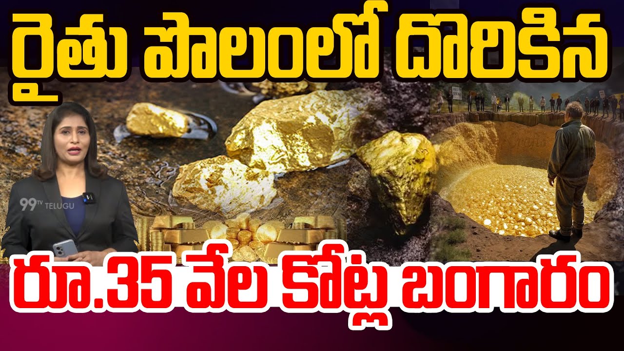 Farmer Discovers £3BN Worth of Gold Buried in His Land : రైతు పొలంలో దొరికిన రూ.35 వేల కోట్ల బంగారం