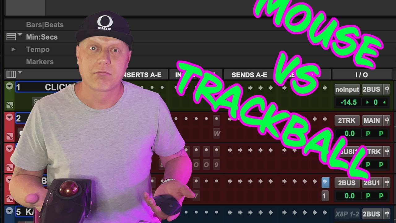 MOUSE VS TRACKBALL - YouTube