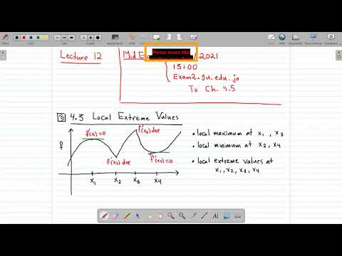 Math 101-Lecture 12