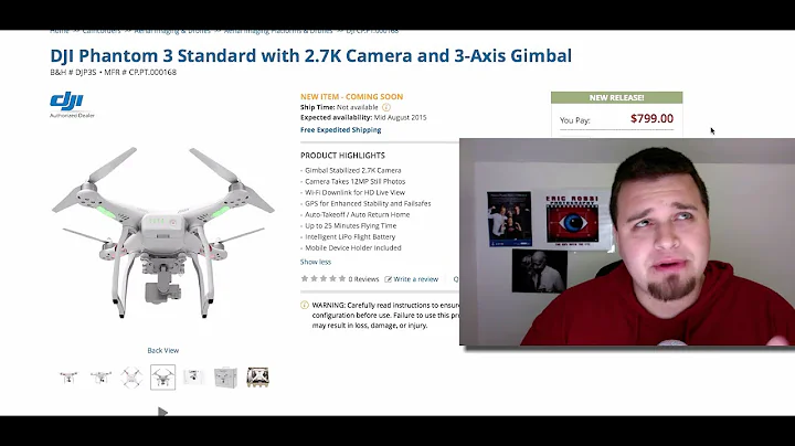 DJI Phantom 3 Standard 2.7K Preview: Lily Camera Killer?!