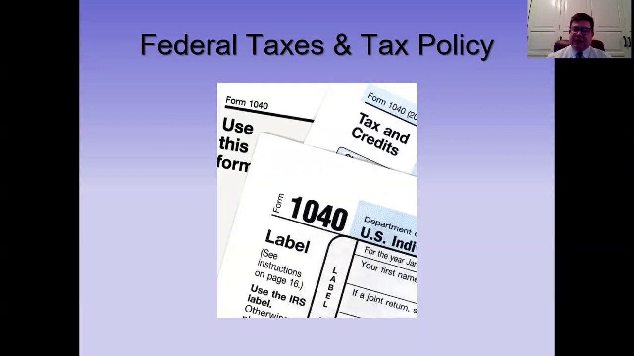 Federal Taxes & Tax Policy YouTube
