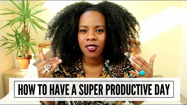 Selina Brown: How To Have A Super Productive Day