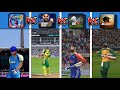 Real Cricket 24 vs Dream Cricket 25 vs Wcc3 vs Real Cricket Swipe [ Comparison]