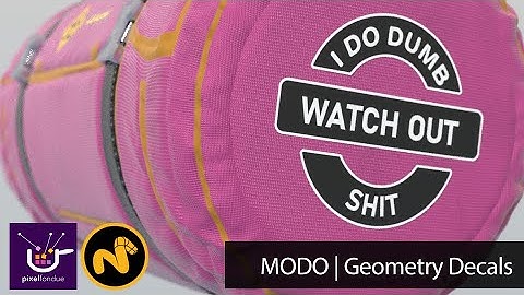 MODO | Geometry Decals