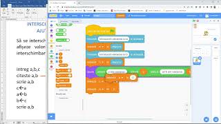 Interschimbarea A 2 Valori, Cu O Variabila Ajutatoare