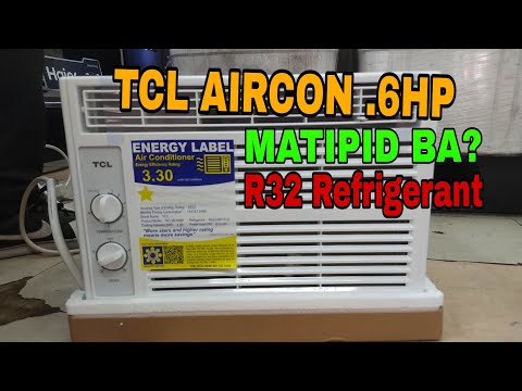 Tcl window type Aircon tac-06cwmf .6hp Aircon Matipid ba? Review