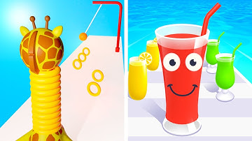 Long Neck Run vs Juice Run✅💚✅Walkthrough Max Gameplay KJ5432