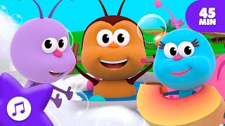 I Love Bath Song | Bugs Loves Bathwater | Good Habits Song | Nursery Rhyme & Kids Songs Boogie Bugs