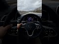 200 km/h Cruising on GERMAN AUTOBAHN!🔥 How all Autobahns should be #vw #autobahn #fastdriving #short