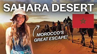 72 Hours in Morocco’s Sahara Desert: Merzouga Luxury Camping 🇲🇦