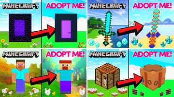 *EXTREME* Minecraft Building Hacks in Adopt Me! Compilation Pt.1