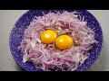 Onion and egg can make this super delicious snacks | Egg onion snacks | Yummy