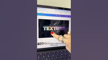 How to add texture to your text using. Canva