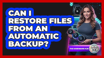 Can I Restore Files From An Automatic Backup?